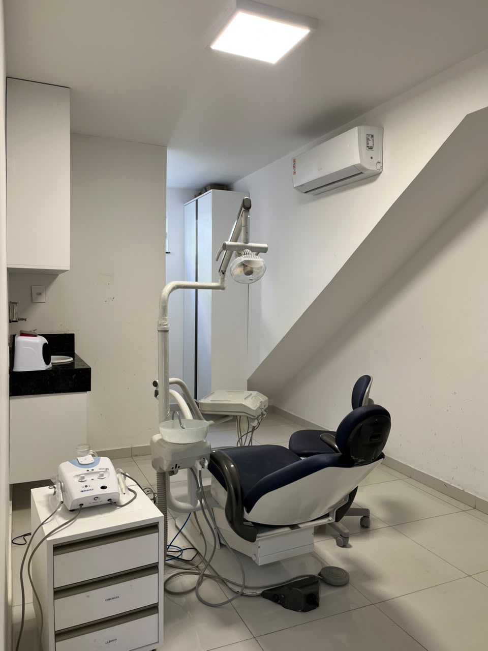 Consultório odontológico climatizado da Plusdent