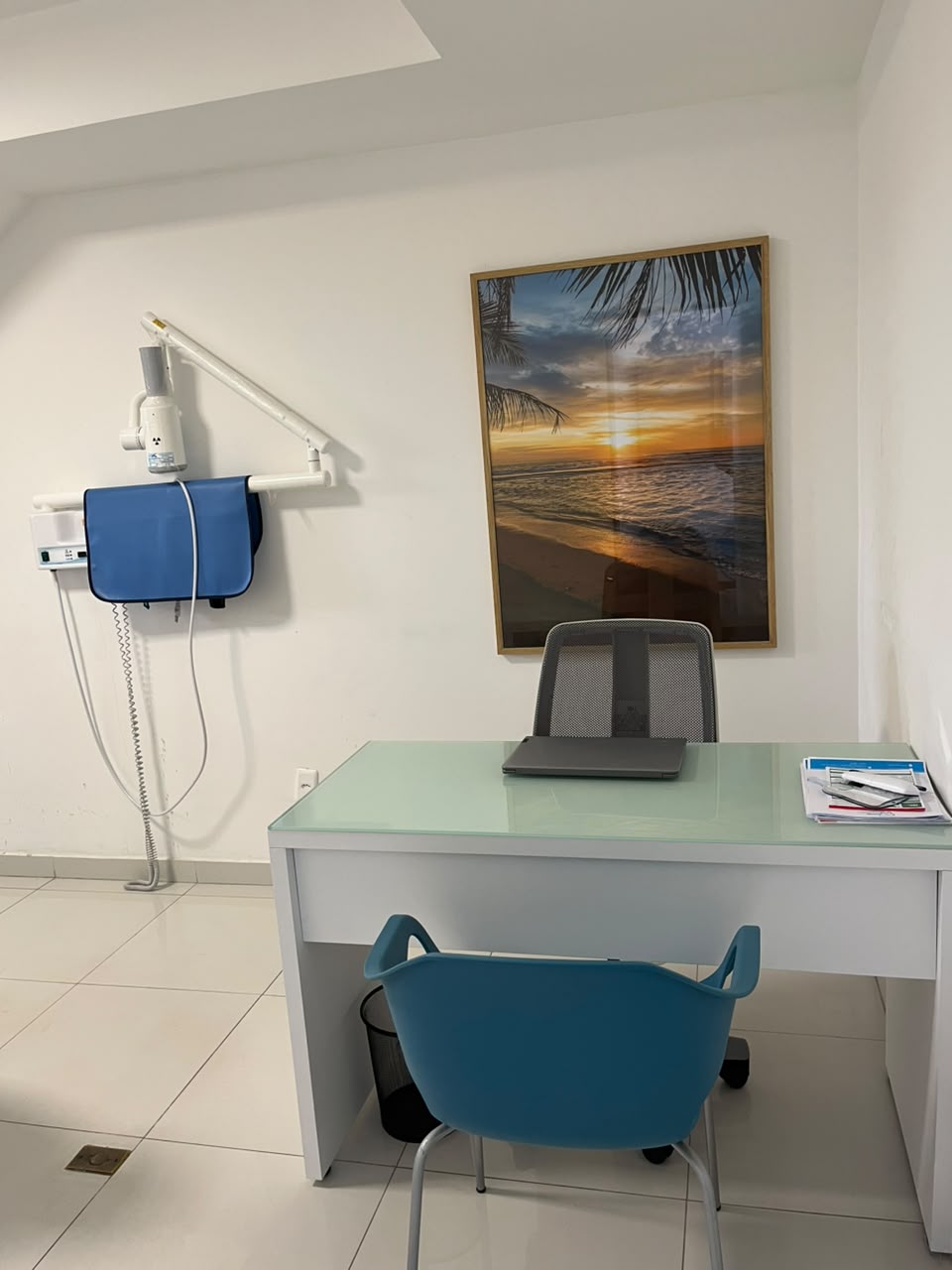 Sala de radiologia odontológica da Plusdent